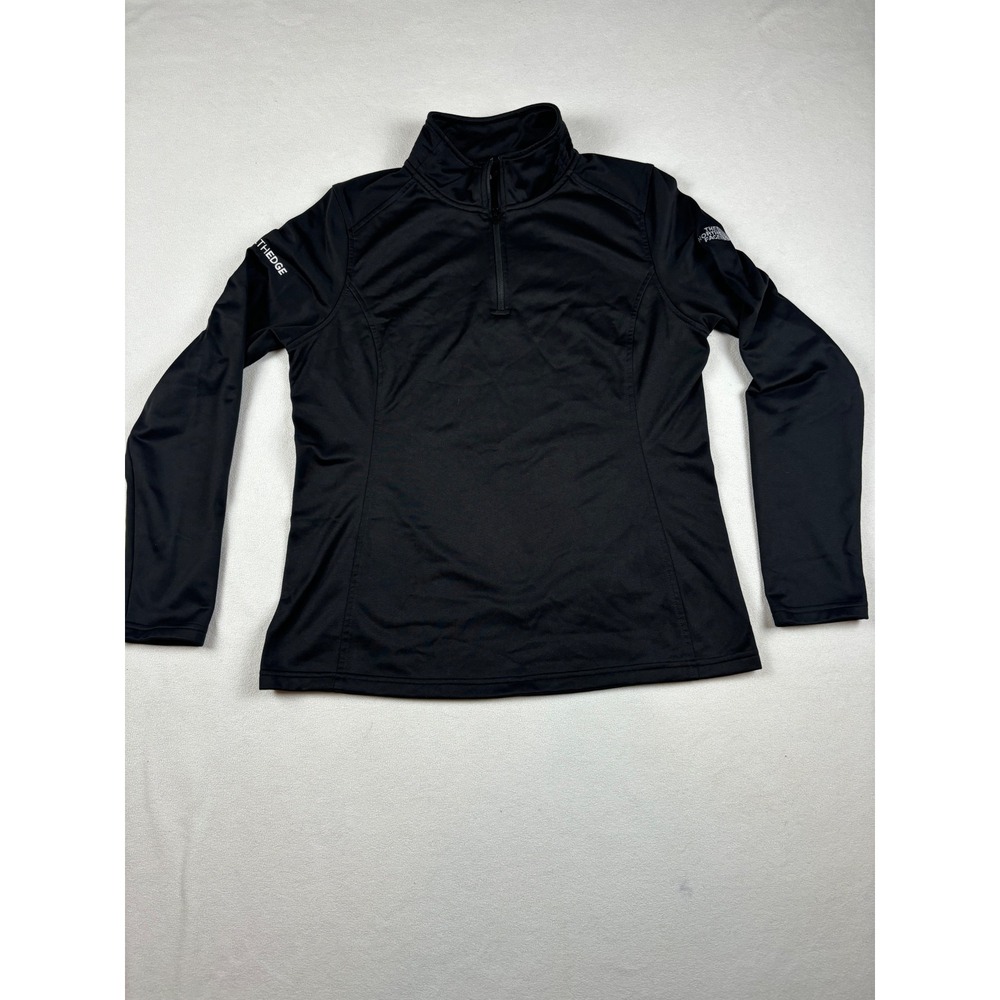 The North Face Flight‎ Series Womens Black Quarter Zip Pullover Active Top Large